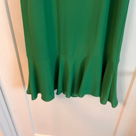 Amanda Uprichard Green Soren Jungle Mini Dress Size Medium - Picture 6 of 11